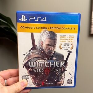 NEW The Witcher 3: Wild Hunt PS4 Game PlayStation 4 Video Games
